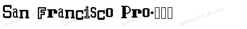 San Francisco Pro字体转换